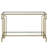 43.25'' Glass Top Console Table