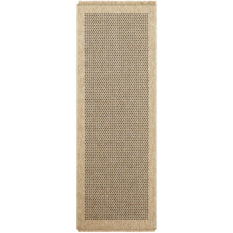 Saraya Boho Jute-Look Beige Brown Area Rug