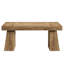 55.12" Modern Light Brown Wooden Executive Office Desk With Double Pedestal For Office