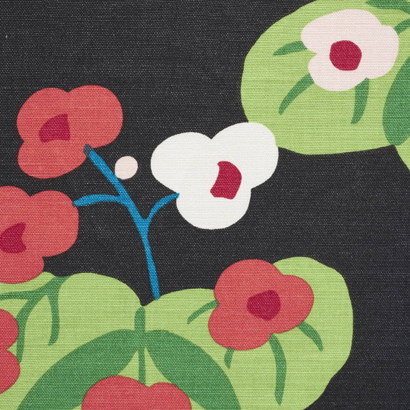 Saku Fabric, Soft Black