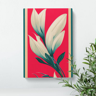 A Wonderful Flower - Wrapped Canvas Print