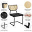 Chaise de salle à manger rembourrée Cinelli-1296477120-1296477123