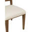 Chaise en bois à dossier arqué (ensemble de 2)
