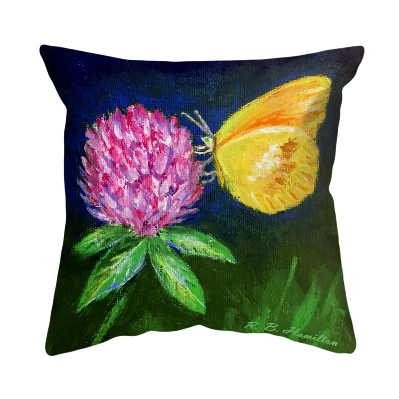 Housse et insert de coussin extérieur d'extérieur, 12 po x 12 po
