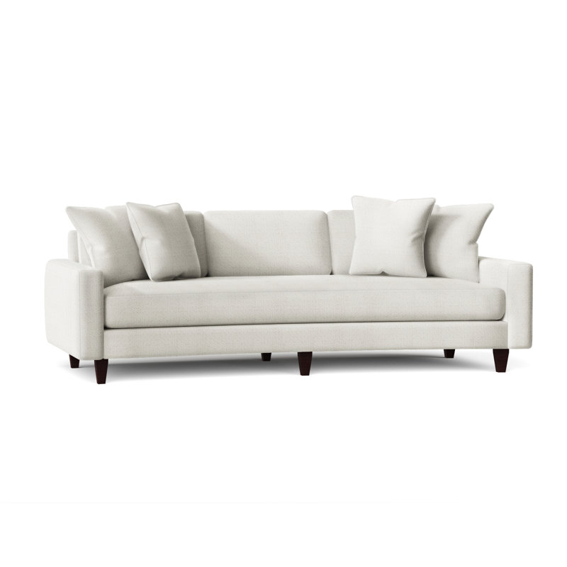 Carlie 94.5'' Square Arm Sofa, Antique White, Cream Boucle 1146-002