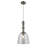 Tiarra 1 - Light Brushed Nickel Single Pendant