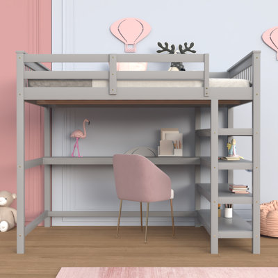 Eelika Kids Loft Bed