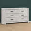 Commode double 6 tiroirs l 58,5 po-50879506