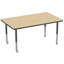 Table d'activité rectangulaire à hauteur réglable en forme de T-99071069-42177786-99018375