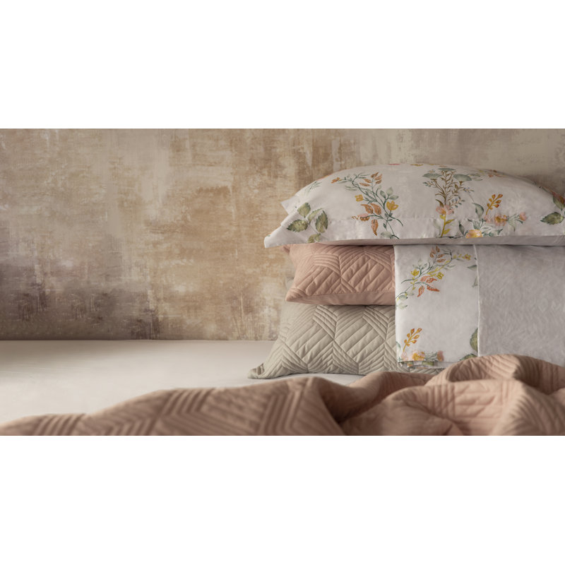 Belledorm Rieva Cotton Floral Duvet Cover Set with Pillowcases, King - 2 Standard Pillow Cases