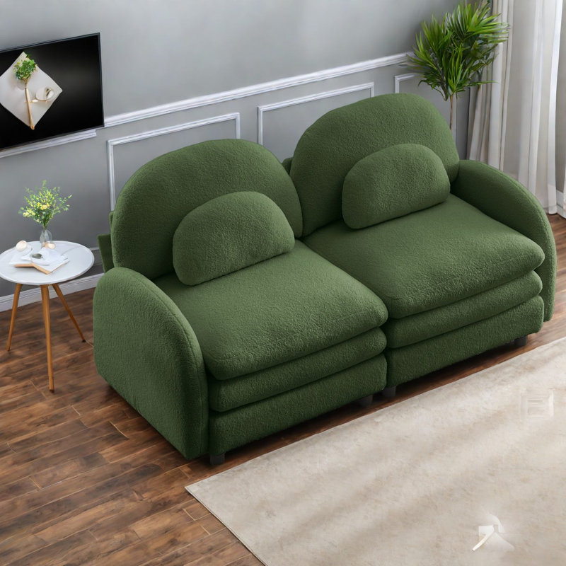 Causeuse incurvée 2 places Cloud Comfort