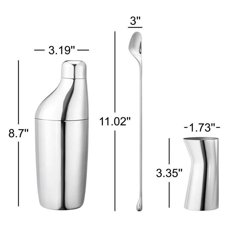 Sky 3 Piece Giftset Bar Tool Set