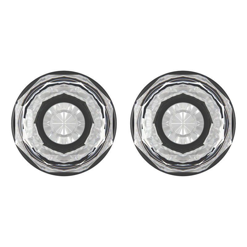 Crystal Door Knob with Baldwin Reserve Rosette