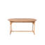 Creekmore 8 - Person Acacia Wood Patio Dining Set with Extendable Oval Table , Cushions Included-128621326-128622758
