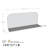 Colesen Industrial Metal Wall Shelf, Black, 21.7 x 9.1 x 4.7 inches | 100% Metal Construction, Thickness: 0.06 inches | Modern Solid Color Design, Perfect for Home Decor & Storage, Sturdy and Stylish Accent Piece-102349874