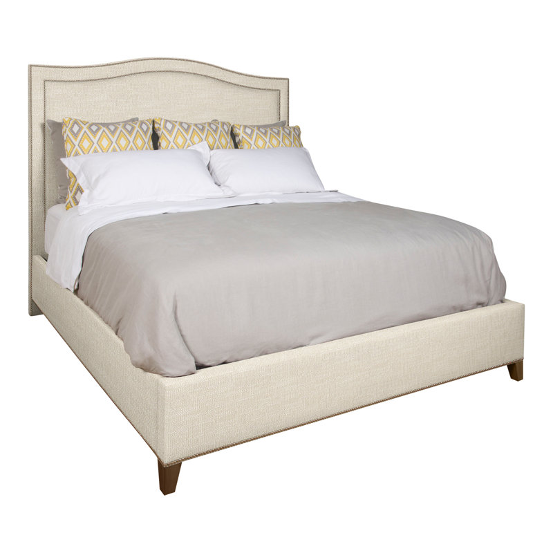 Caroline/Casey Upholstered Bed, Havana, Tommy Flax, Yes