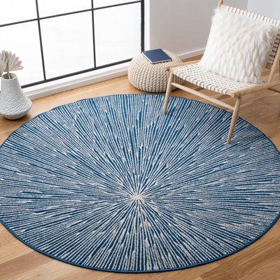 Tapis à motif abstrait Brielee Performance