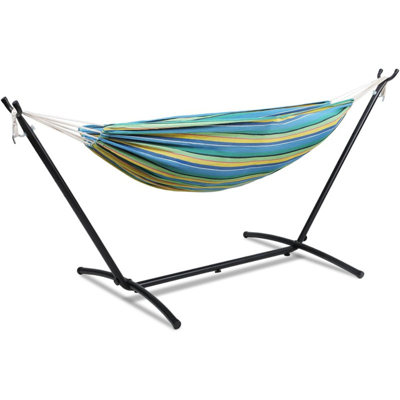 Hamac double avec support pour l'extérieur Athena Collection