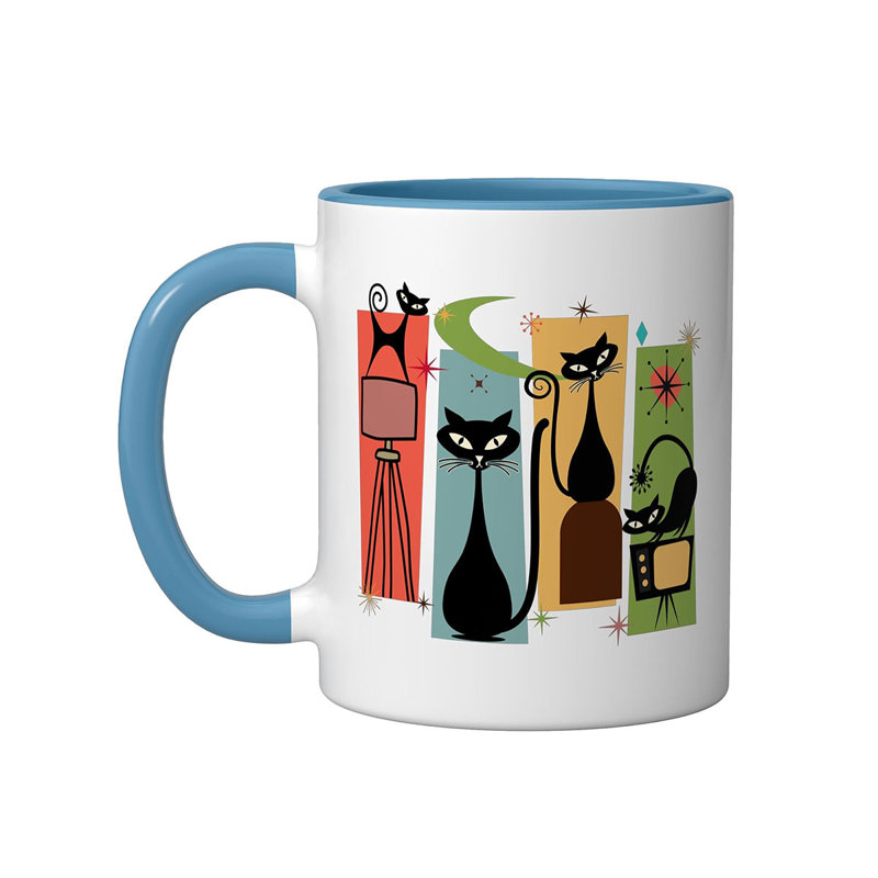 Ceramic Coffee Mug, Blue