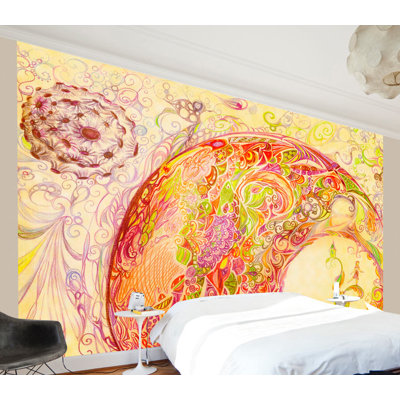 Oriental Theme 193cm x 250cm Wallpaper