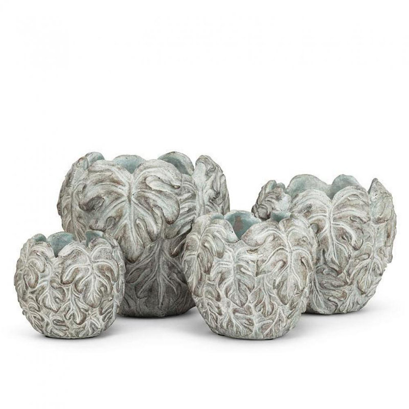Cache pot de Muthaïh, H 4,5 po x l 4,5 po x P 4,5 po