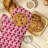 Cupid’s Heart Charm Oven Mitt Cotton Twill