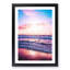 Pink Beach in Abstract - Framed Print-55768719-55768722
