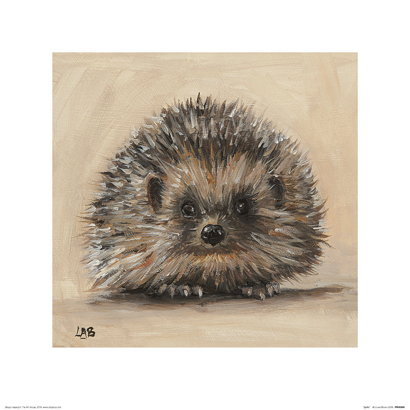 Spike by Louise Brown - Print, Paper, 40cm H x 40cm W x 0.01cm D