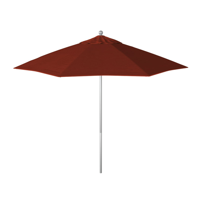 Parasol de marché 9 pi Aiyana, Toile Brick Performance