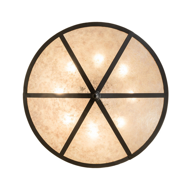 8 - Light Semi Flush Mount