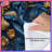 Blue Gold Baroque Pattern Comforter-123418130