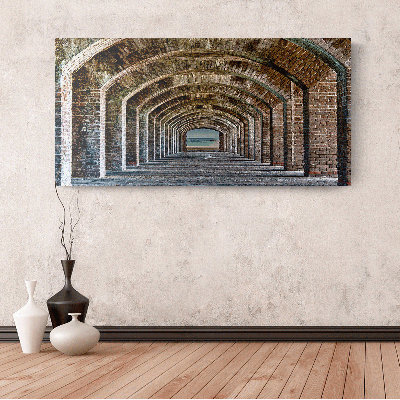 «The Arches to the Ocean», reproduction de photo sur toile tendue