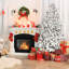Arbre de Noël 7,5 pi Snowy Flocked