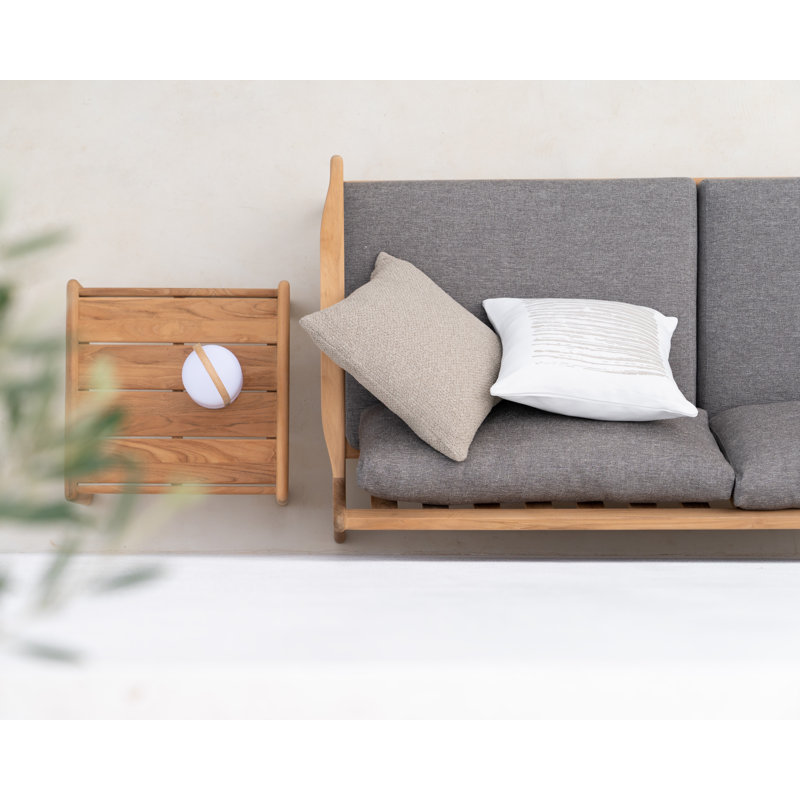 Jack Outdoor Teak Side Table