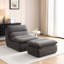 Fauteuil à billes ergonomique avec repose-pieds-1216430906