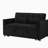 Mexborough Velvet Square Arms Sofa-1526852255-1519699701