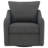 Kaisen Upholstered Swivel Armchair-58535612