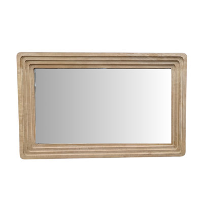 Reclaimed Wood Rectangle Mirror
