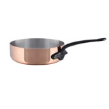 Mauviel M'Heritage 150 CI Saute Pan With Cast Iron Handle, 1.8-Qt