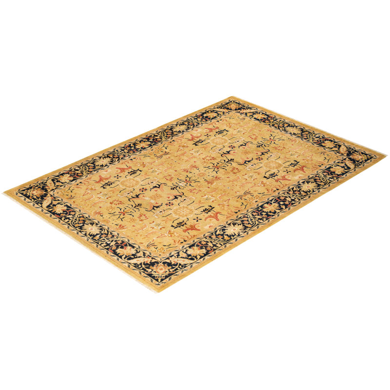 Classic One-of-a-Kind 6' 1" X 9' 1" Hand Knotted Area Rug