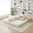 UPGRADED Folding Convertible Sleeper Sofa Bed No Assembly Compression Floor Sofa with 4 Pillows-1746730603