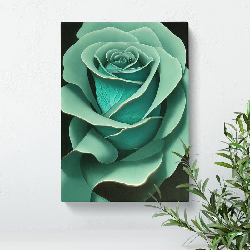 XC1022-4599X The Righteous Flower - Wrapped Canvas Print, 60cm H x 40cm W x 3cm D