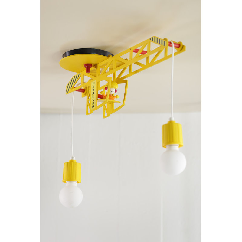 Alexcia Plastic Semi Flush Mount