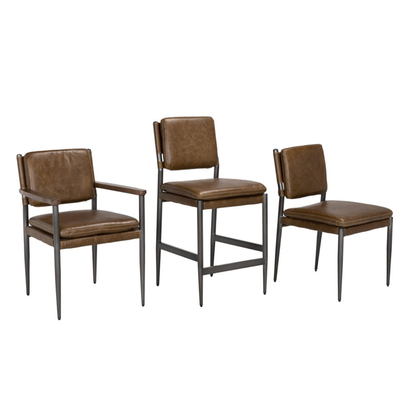 Wooster Leather Arm Chair