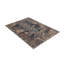 Distressed Homage Hand Knotted Wool Geometric Area Rug in Navy, Gray, Smoke Blue, Beige-1900813274