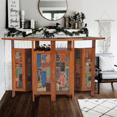 Barnes Teak Bar Counter
