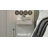  - Small Floating Nightstand White Finish With Drawer, Solid Wood Wall Drawer