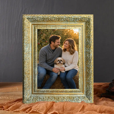 Antique Gold 1PC Warm Picture Frame for 11" x 14" Photos and Graduation Photo Display