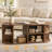 Extendable Oval Coffee Table