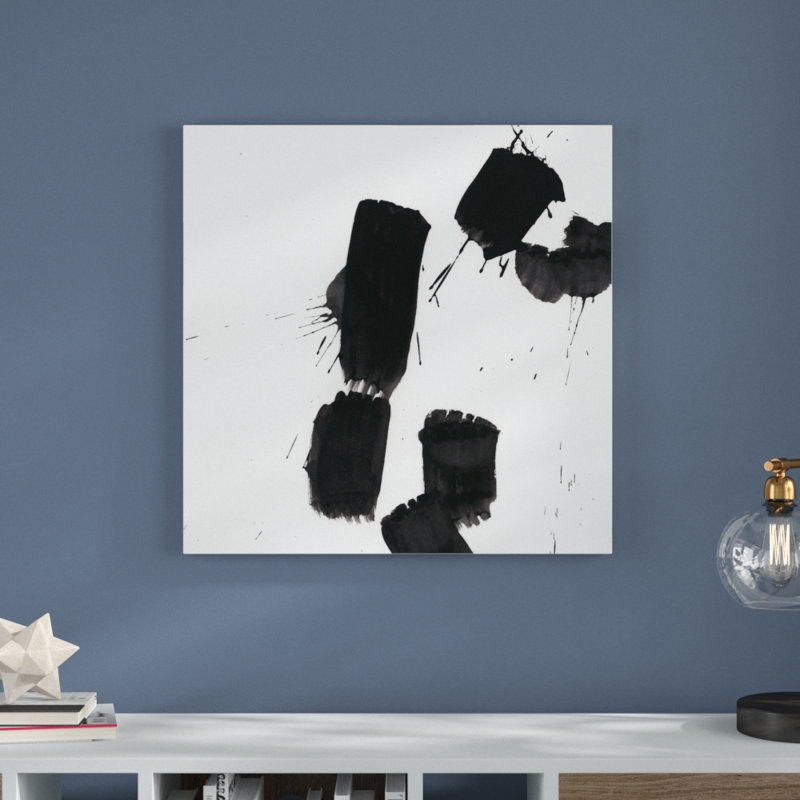 «Monicola Gestures VI» par June Erica Vess - reproduction d'art sur toile tendue, H 30 po x l 30 po